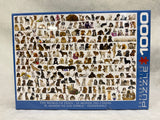 1000 Piece The World of Dogs Eurographics Puzzle - Brand New!