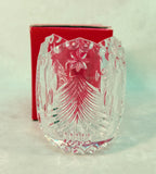 Mikasa Christmas Tree Crystal Votives - Set of 2, Brand New!
