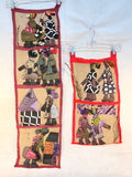 Pair of African Appliqué Wall Hangings