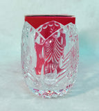 Mikasa Christmas Tree Crystal Votives - Set of 2, Brand New!