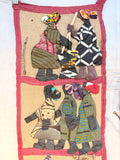 Pair of African Appliqué Wall Hangings