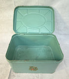 Vintage Kreamer Tin Bread Box & 4 Canister Set