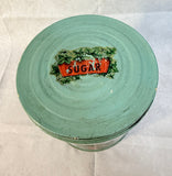 Vintage Kreamer Tin Bread Box & 4 Canister Set