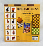 Origami Chess Cats vs. Dogs Game Set - Brand New!