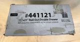 Lynk 11"x21" Roll Out Double Drawer #441121 Sliding Organizer - Brand New!