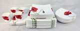 Red Vanilla Summer Sun Dinnerware Set - Lot of 27 Pieces
