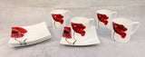 Red Vanilla Summer Sun Dinnerware Set - Lot of 27 Pieces