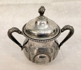 Vtg. New Amsterdam Silver Co. Tea Set Pieces Quadruple Plated