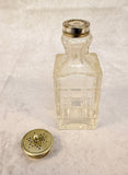Victorian Silver Plate and Cut Glass Condiment Set