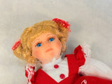 Heritage Signature Collection 13" Peppermint Twins Dolls with COA - Lot of 2, Brand New!