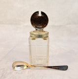 Victorian Silver Plate and Cut Glass Condiment Set
