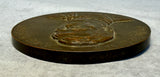 Vintage John Wayne American 3" Bronze Medallion