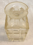 Victorian Silver Plate and Cut Glass Condiment Set