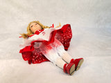 Heritage Signature Collection 13" Peppermint Twins Dolls with COA - Lot of 2, Brand New!