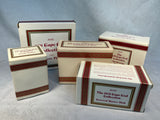 Avon 1876 Cape Cod Cranberry Glass Collection - 10 Piece Set