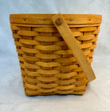 Longaberger 1999 Medium Basket with Handle