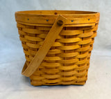 Longaberger 1999 Medium Basket with Handle