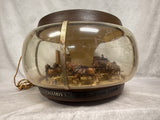 Budweiser Clydesdale Team Carousel Hanging Light Fixture - Works!
