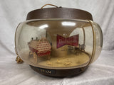 Budweiser Clydesdale Team Carousel Hanging Light Fixture - Works!