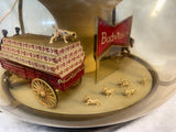 Budweiser Clydesdale Team Carousel Hanging Light Fixture - Works!