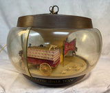 Budweiser Clydesdale Team Carousel Hanging Light Fixture - Works!
