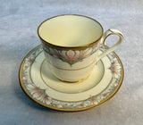 Noritake Barrymore Cups and Saucers - 6 Sets, Like New!