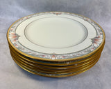 Noritake Barrymore 10" Dinner Plates - Lot of 6