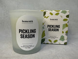Homesick Pickling Season 13 oz. Scented Candle - Brand New!