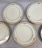 Noritake Barrymore 10" Dinner Plates - Lot of 6
