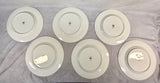 Noritake Barrymore 10" Dinner Plates - Lot of 6