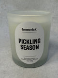 Homesick Pickling Season 13 oz. Scented Candle - Brand New!