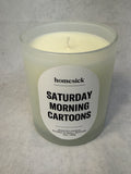 Homesick Saturday Morning Cartoons 13 oz. Scented Candle - Brand New!