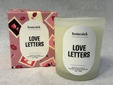Homesick Love Letters 13 oz. Scented Candle - Brand New!