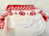 Chick-Fil-A Oversized Hooded Fleece Pull-over - Adult Size, Like New!