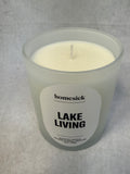 Homesick Lake Living 13 oz. Scented Candle - Brand New!