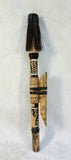 Bamboo Tribal Blow Dart Gun with Dart Holder