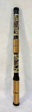 Bamboo Tribal Blow Dart Gun with Dart Holder