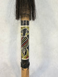Bamboo Tribal Blow Dart Gun with Dart Holder