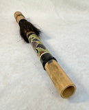 Bamboo Tribal Blow Dart Gun with Dart Holder