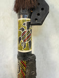 Bamboo Tribal Blow Dart Gun with Dart Holder