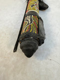 Bamboo Tribal Blow Dart Gun with Dart Holder