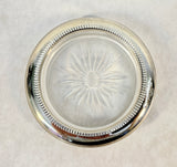 Vintage Leonard Silver Mfg. Coasters - Set of 7 - Like New!