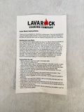 Lava Rock Cooking Co. Black Rock Table Set - Brand New!