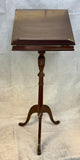 Bombay Company Mahogany Wood Tripod Lectern Stand–Podium Speech Book Music Holder
