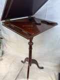 Bombay Company Mahogany Wood Tripod Lectern Stand–Podium Speech Book Music Holder