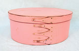 Nesting Set of 7 Oval Shaker Boxes with Lids