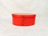 Nesting Set of 7 Oval Shaker Boxes with Lids