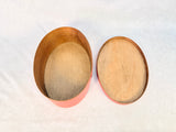Nesting Set of 7 Oval Shaker Boxes with Lids
