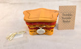Longaberger 2001 Limited Edition Twinkle, Twinkle Basket w/Lid & Linings