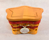 Longaberger 2001 Limited Edition Twinkle, Twinkle Basket w/Lid & Linings